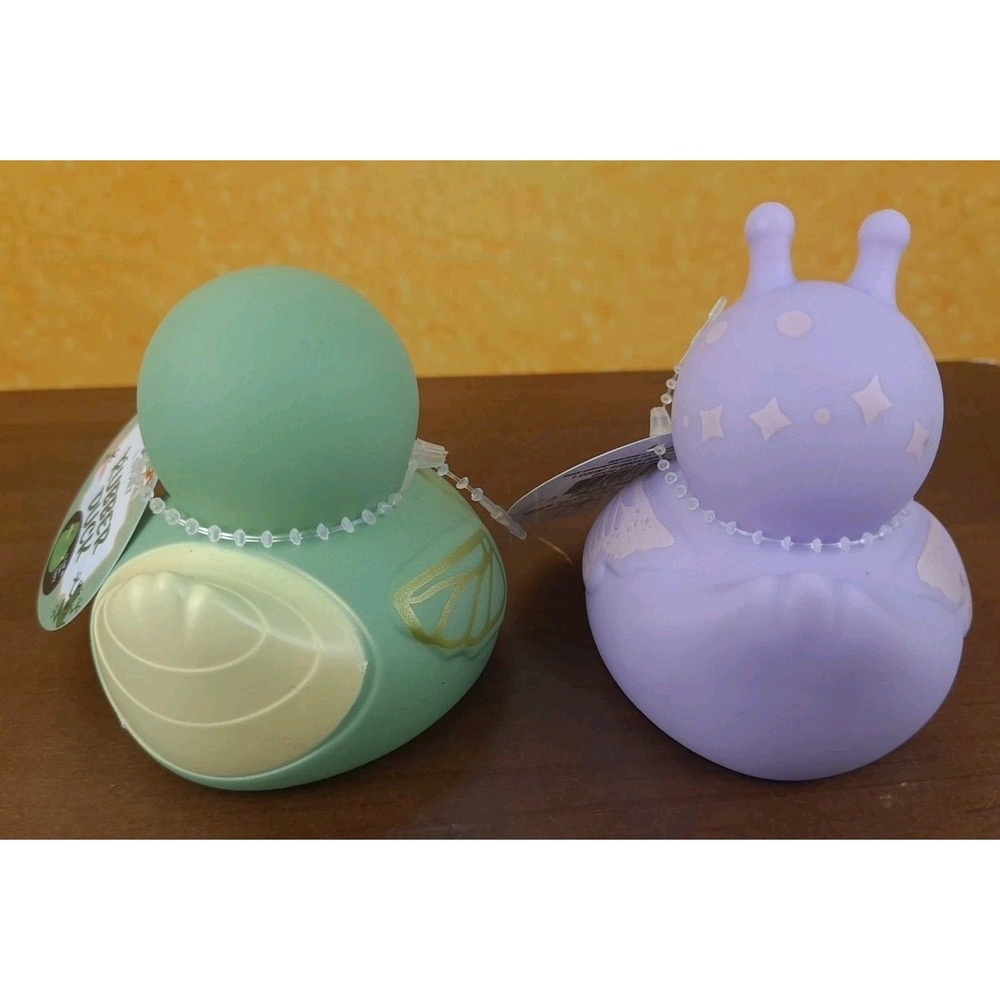 Target Bullseye Playground Summer Rubber Duck Lot Of 2 Firefly And Fairy 2025 - Picture 4 of 11